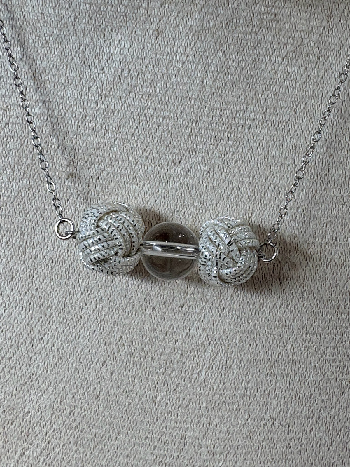 Tama Set No. 1（Necklace + Hoop Earrings）