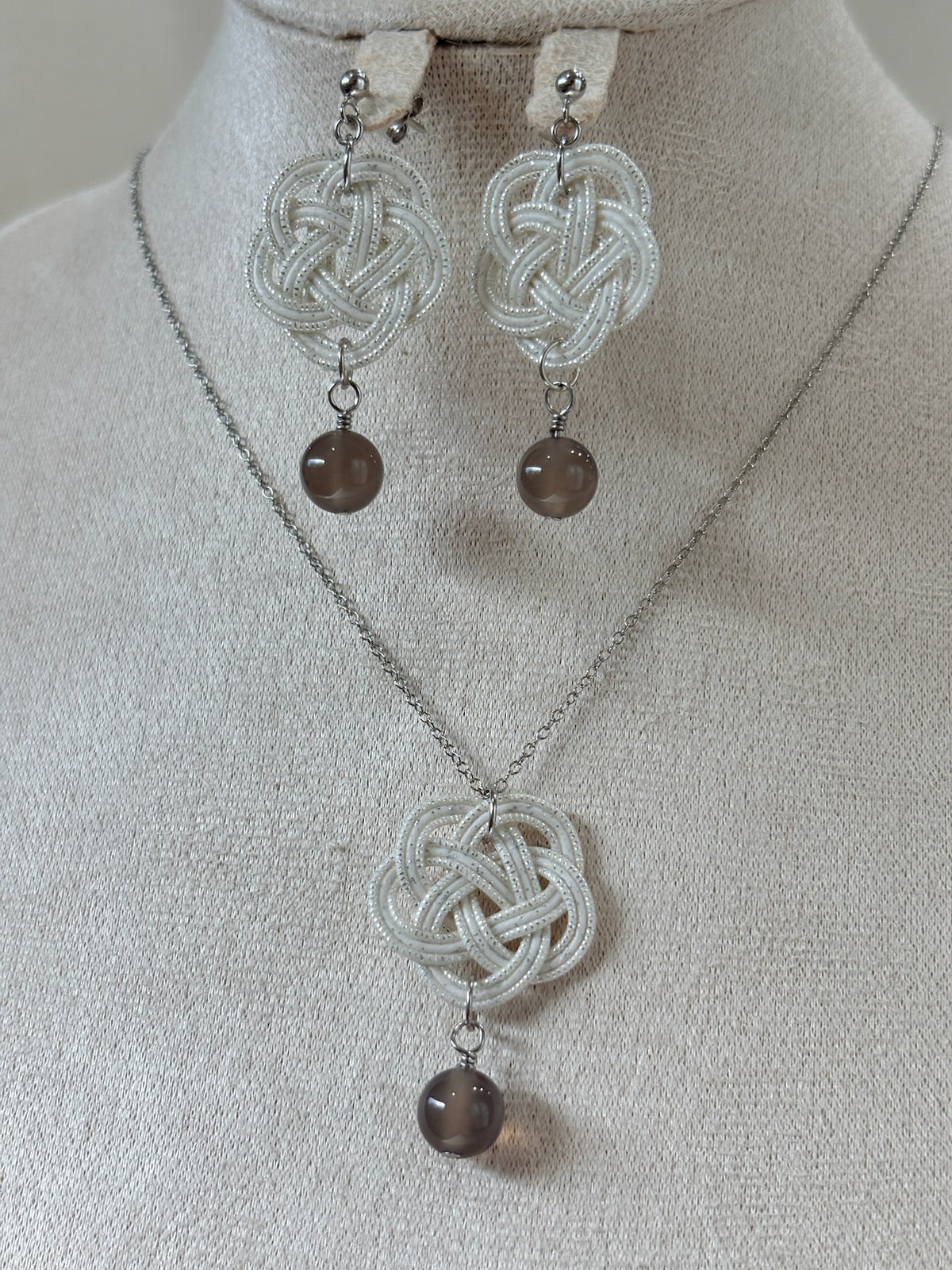 Ume Set No. 1（Necklace + Earrings）
