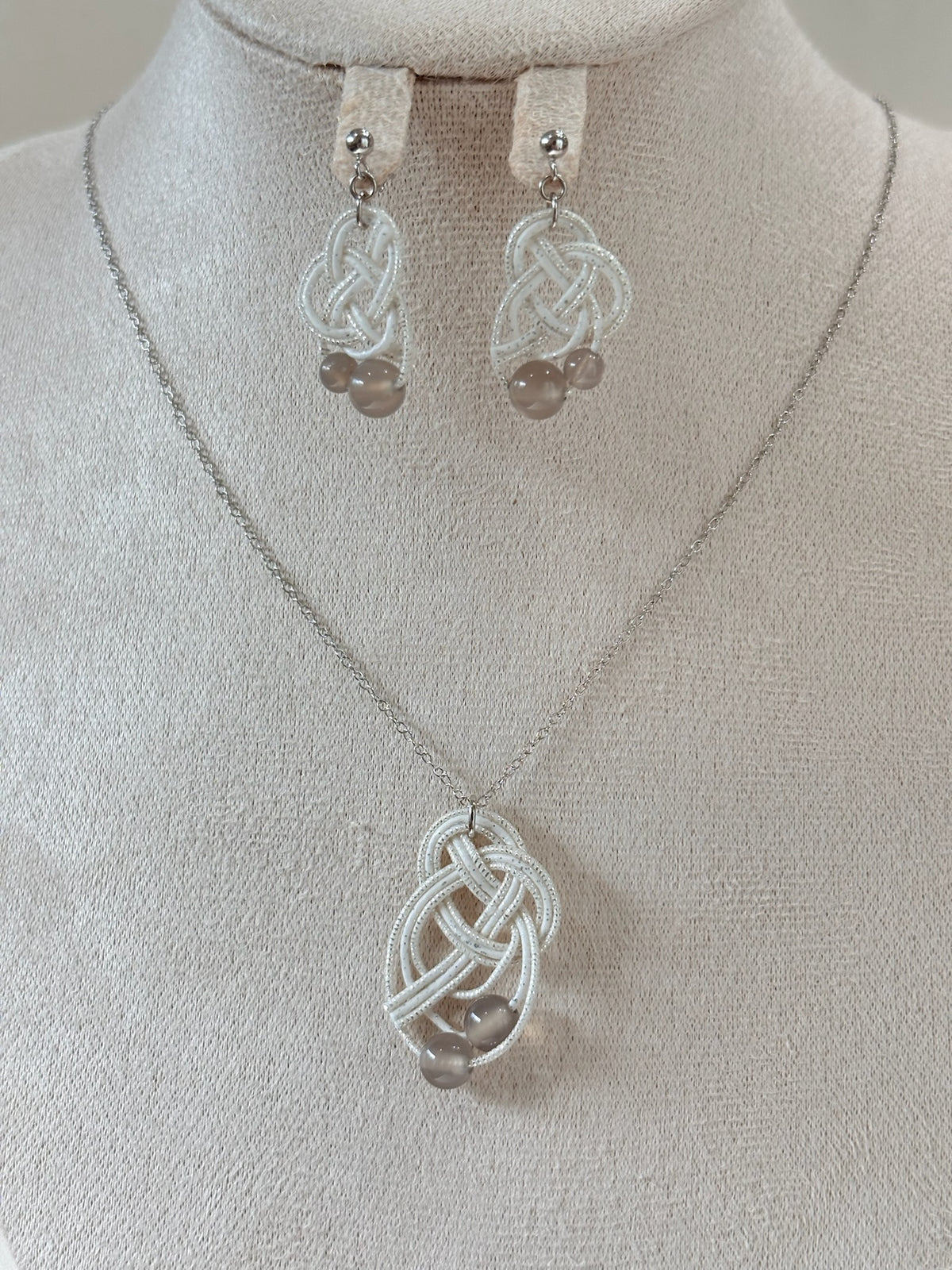 Awaji Set No. 1（Necklace + Earrings）