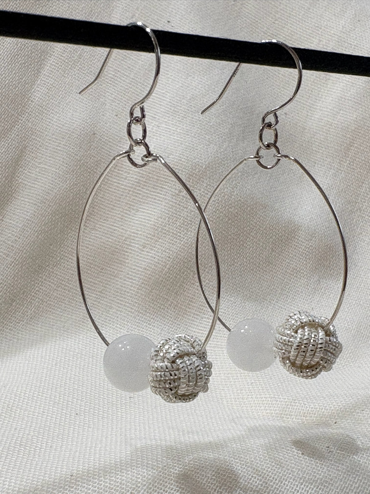 Tama Set No. 1（Necklace + Hoop Earrings）