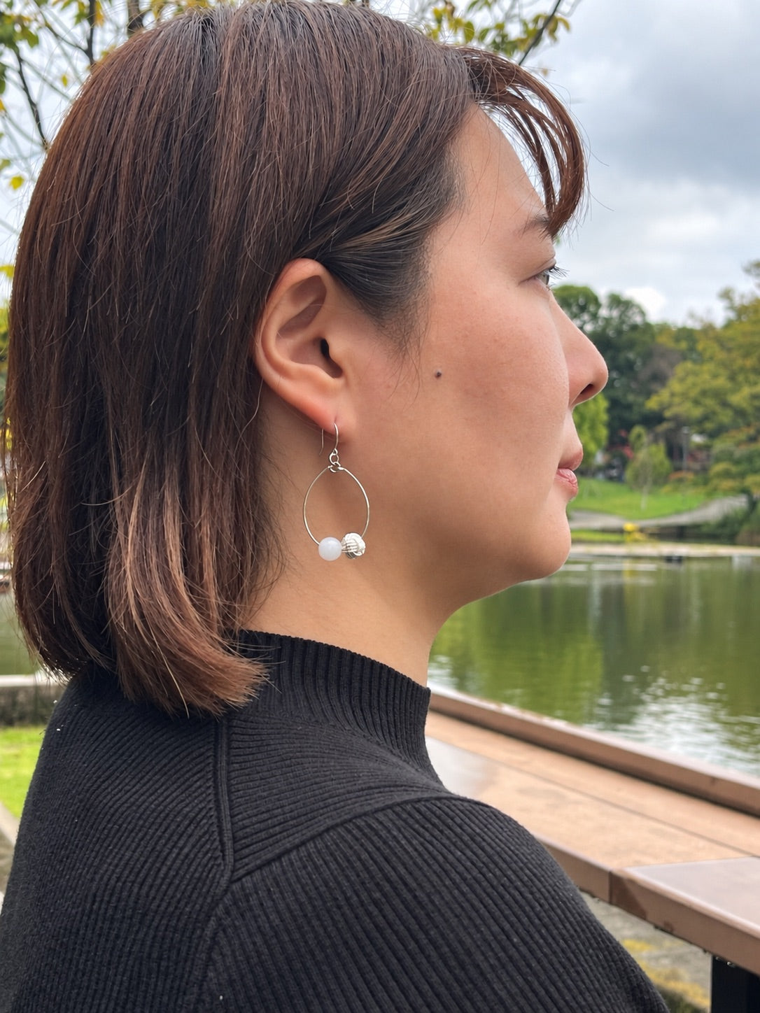 Tama Hoop Earrings No. 1